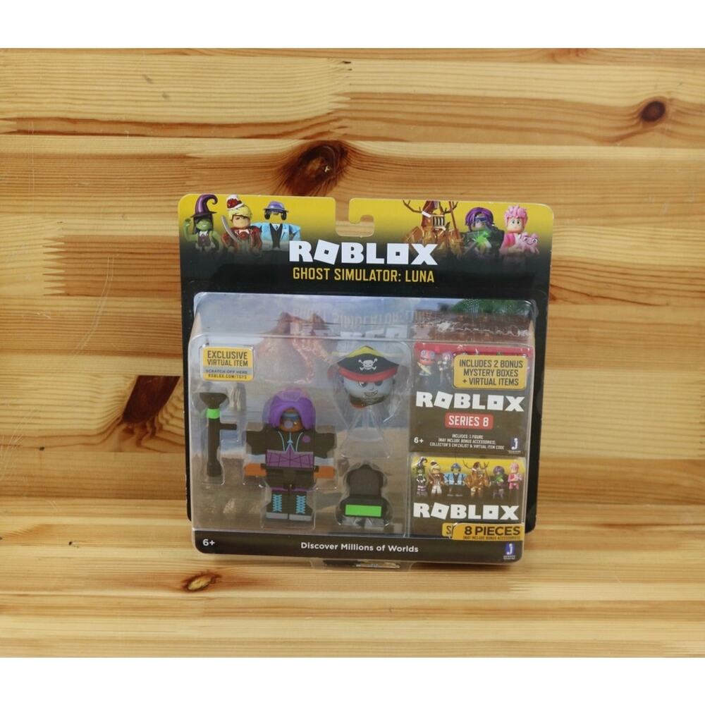 ROBLOX Celebrity SERIES 6 8 GHOST SIMULATOR: LUNA Mini Figure MYSTERY 2 BOXES